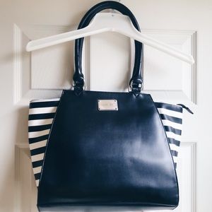Nine West Striped Shoulder Bag